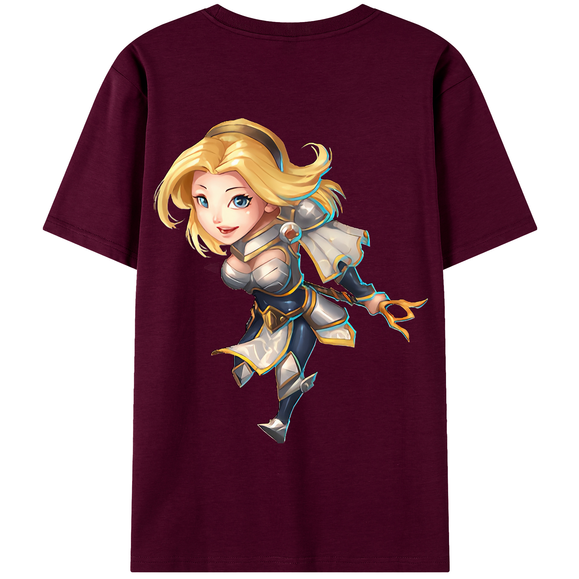 リーグ・オブ・レジェンド League of Legends LOL レディース半袖Tシャツ(バックプリント)